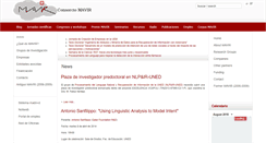 Desktop Screenshot of mavir.net